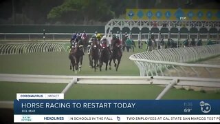 Horse racing to restart today