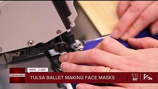 Ways 2 Help: Tulsa Ballet Makes Masks for Healthcare Workers