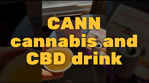 CANN cannabis and CBD drink