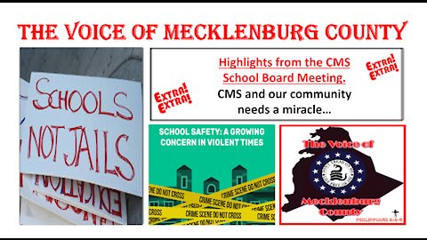 Highlights from the CMS School Board Meeting December 14, 2021