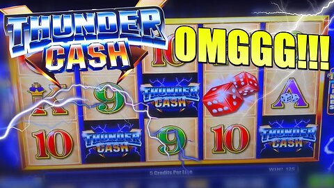 The BEST Outcome Ever on Thunder Cash High Limit Slots!