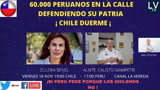 60.000 PERUANOS EN LA CALLE DEFENDIENDO SU PATRIA