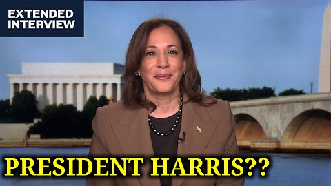 Kamala Harris Runing for President? - Harris New Interview discusses Biden's Performance in Congress