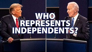 Independent voters out number registered Republicans and Democrats. Why no indie in POTUS debate?