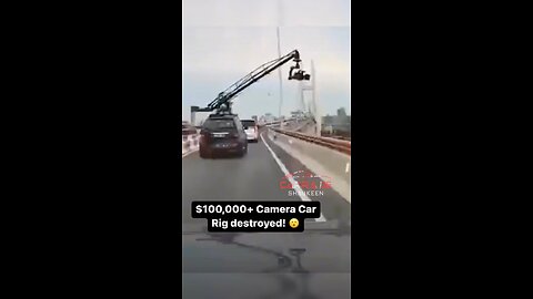 $100,000 Camera car DESTROYED😮😢