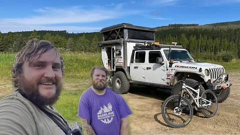 Camping & Mountain Biking in Canada with one of my Biggest Fans
