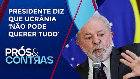 Lula sugere a Zelensky que negocie território com a Rússia para pôr fim à guerra na Ucrânia