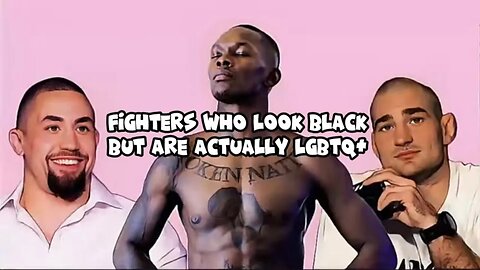 Top 5 UFC fighters who look BLACK but are actually LGBTQ+