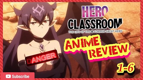 Classroom For Heroes Anime Review #fanservice #anime #classroomforheroes