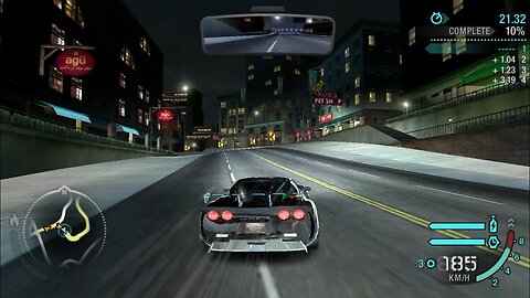 Need For Speed Carbon - Corvette Z06 kontra Darius i jego przydupasy