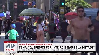 27ª Parada do Orgulho LGBTQIA+ ocorre neste domingo (11) em São Paulo