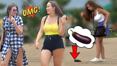 🔥 When a girl Dropping eggplant #2 AWESOME REACTIONS 😲 Best of Just For Laughs🔥