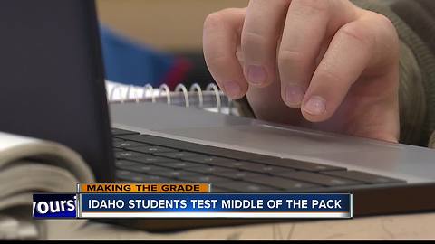 National study finds Idaho students testing at national average