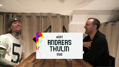 #061 | Andreas Thulin | SWE – sång & musik, growl, audionom, AI & mycket mer