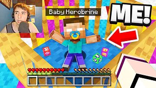 I Pretended To Be BABY Herobrine!