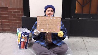 Social experiment: Would you help a homeless woman with breast cancer?