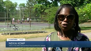 Buffalo PAL hosts tennis camp