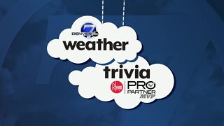 Weather trivia: Big snow on May 18, 2017
