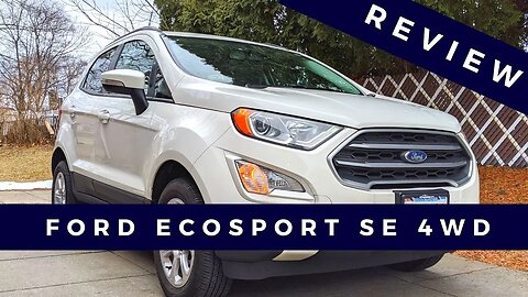 Ford Ecosport SE 4wd Review and Drive