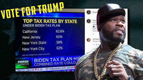 Welcome to Reality: Rapper 50 Cent Flips Script - Is Voting For Trump After Seeing Biden Tax Plan