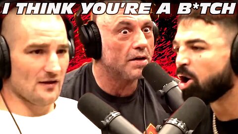 MMA Fighters Nearly Throw Down Live on The Joe Rogan Experience