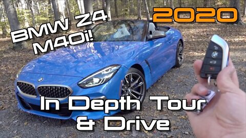 2020 BMW Z4 M40i: Start Up, Test Drive & In Depth Tour