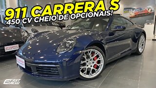 PORSCHE 911 CARRERA S 2020 FICHA TÉCNICA, PREÇO E DETALHES!