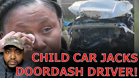 11 Year Old CARJACKS DoorDash Driver At GUN POINT Then Gets Sent To Hospital After Crashing Car!