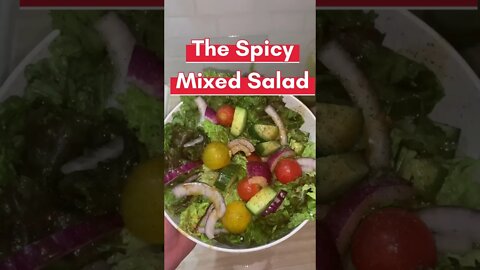 Spicy Vegetarian Salad Recipe For Weight Loss!