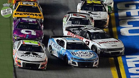 Daytona 500 finish reaction: Why NASCAR called for caution on final lap