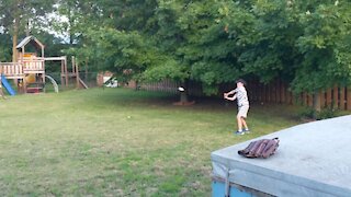 Connor's Batting Practice