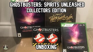 Ghostbusters: Spirits Unleashed Unboxing (Xbox Series X/ Xbox One)
