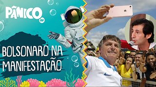 Bolsonaro FEZ CERTO em ir à manifestação mesmo com a pandemia de CORONAVÍRUS?