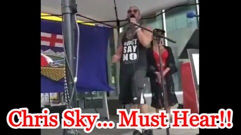 Chris Sky Makes Startling New Predictions In Fiery Edmonton Speech... Must Hear!!