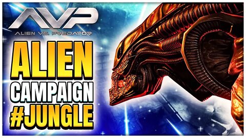 Aliens Vs Predator - Jungle (Alien Campaign) 2K 60ᶠᵖˢ - Game Playthrough - No Commentary