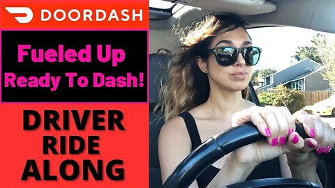 DoorDash Driver Ride Along Food Delivery | Testing out DoorDash on a Friday (Part 1)