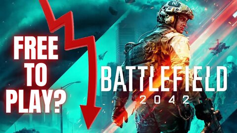 Battlefield 2042 Could Go Free To Play?!? | EA Is Disappointed, Player Count Is A DISASTER!