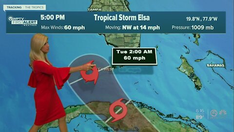 Tropical Storm Elsa update - 7/4/21 - 6pm