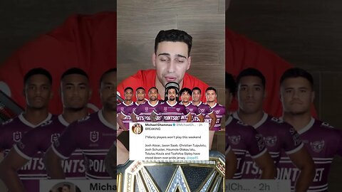 Manly Sea Eagles Players REFUSE To Wear The Pride Jersey