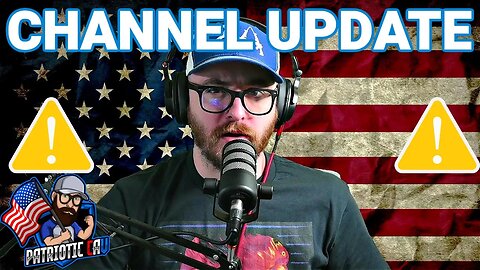 Hey Y'all! | CHANNEL UPDATE | Live-Streams WILL Return. | #MAGA #trump