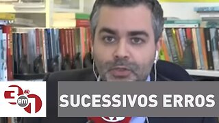 Carlos Andreazza: "Desde que surgiu a denúncia contra o Temer, o PSDB acumula sucessivos erros"