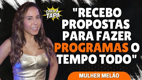 MULHER MELÃO REVELA QUE POLÍTICOS E JOGADORES ASSINAM SEU CANAL NO ONLYFANS