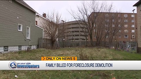 Cleveland family left with $15,000 demolition bill 14 years after bankruptcy