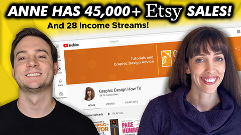 How Anne Made 45,000+ Etsy Sales & Has 28 Income Streams! 👏
