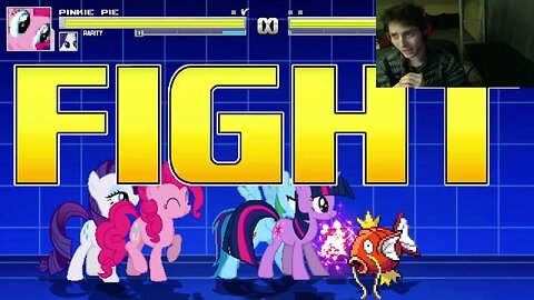 My Little Pony Characters (Twilight Sparkle And Rarity) VS Magikarp The Pokemon In An Epic Battle