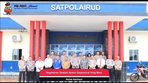 Polres Karimun Tasyakuran Tempati Kantor Satpolairud Yang Baru. #polripresisisi #listyosigitprabowo