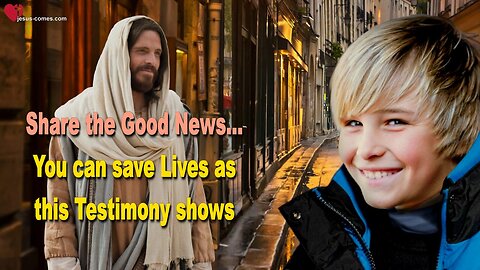 Share the Good News ❤️ You can save Lives as this Testimony shows