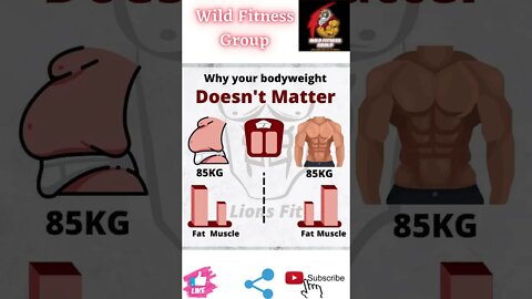 🔥Why your bodyweight doesn't matter🔥#fitness🔥#wildfitnessgroup🔥#shorts🔥