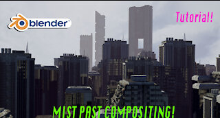 Mist passes in Blender 2.82: Customizing and compositing for environment renders!