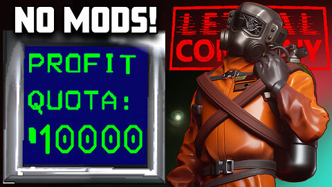 🔴 LIVE LETHAL COMPANY (NO MODS) ☢️ 10K QUOTA ATTEMPT 💰 LOOTING DIFFICULT MOONS 🪐 W/ HORROR EXPERT